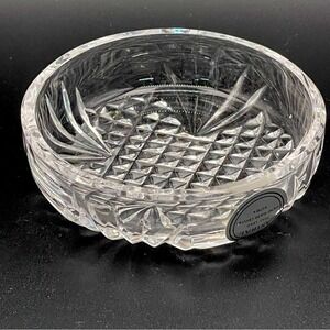 Astral Diamond Cut Bowl Full Lead Handmade Crystal Korea Clear 3 Inch